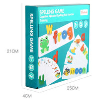 Load image into Gallery viewer, Letter Recognition Word Spelling Toys
