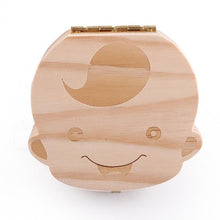 Load image into Gallery viewer, Baby Tooth Wooden Box Organizer