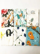 Load image into Gallery viewer, Organic Cotton Bamboo Multi-Purpose Swaddle Blanket