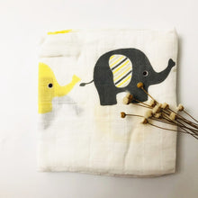 Load image into Gallery viewer, Organic Cotton Bamboo Multi-Purpose Swaddle Blanket
