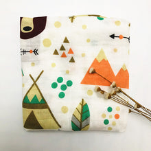 Load image into Gallery viewer, Organic Cotton Bamboo Multi-Purpose Swaddle Blanket