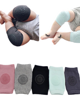 Load image into Gallery viewer, Anti-Slip Soft Crawling Baby Knee Pads