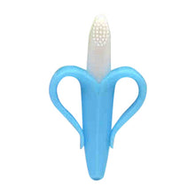 Load image into Gallery viewer, Silicone Banana Toothbrush Teether