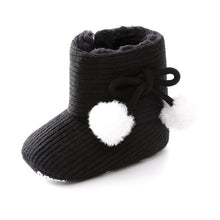 Load image into Gallery viewer, Baby Non-slip Soft-Soled Faux Fur Knitted Boots