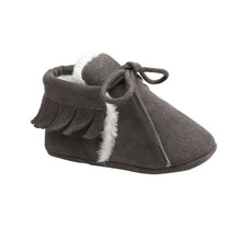 Load image into Gallery viewer, Baby Non-slip Soft-Soled Faux Fur Knitted Boots