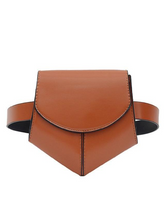 Load image into Gallery viewer, Leather Bum Pouch Fanny Pack