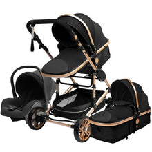 Load image into Gallery viewer, Luxury All-in-One Baby Stroller Travel System