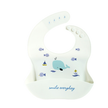 Load image into Gallery viewer, Waterproof Soft Silicone Baby Bib