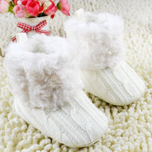 Load image into Gallery viewer, Baby Winter Warm Fleece Knit Boots