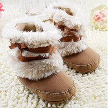 Load image into Gallery viewer, Baby Winter Warm Fleece Knit Boots