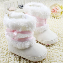 Load image into Gallery viewer, Baby Winter Warm Fleece Knit Boots