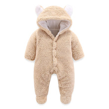 Load image into Gallery viewer, 3D Bear Ear Romper Jumpsuit