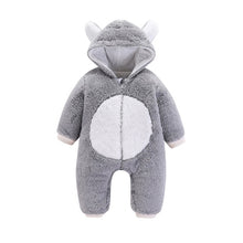 Load image into Gallery viewer, 3D Bear Ear Romper Jumpsuit