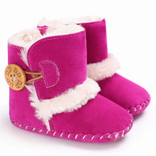 Load image into Gallery viewer, Baby Plush Ankle Snow Boots