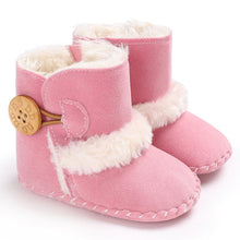 Load image into Gallery viewer, Baby Plush Ankle Snow Boots
