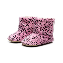 Load image into Gallery viewer, Baby Non-slip Soft-Soled Faux Fur Knitted Boots