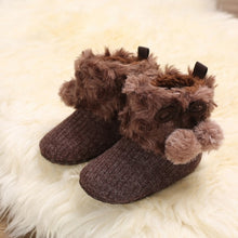 Load image into Gallery viewer, Baby Winter Warm Fleece Knit Boots