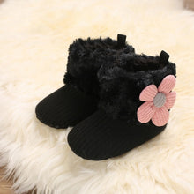 Load image into Gallery viewer, Baby Winter Warm Fleece Knit Boots