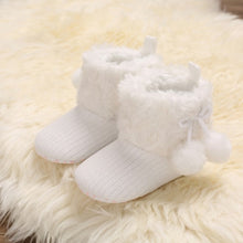 Load image into Gallery viewer, Baby Winter Warm Fleece Knit Boots
