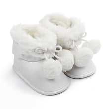 Load image into Gallery viewer, Baby Non-slip Soft-Soled Faux Fur Knitted Boots