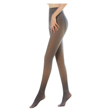 Load image into Gallery viewer, Translucent Warm Fleece Pantyhose