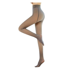 Load image into Gallery viewer, Translucent Warm Fleece Pantyhose