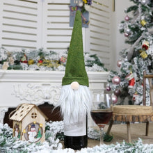 Load image into Gallery viewer, Christmas Faceless Doll Wine Bottle Cover