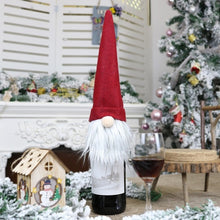 Load image into Gallery viewer, Christmas Faceless Doll Wine Bottle Cover