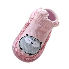 Load image into Gallery viewer, Cartoon Animal Design Anti-slip Slipper Socks