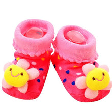 Load image into Gallery viewer, Cartoon Design Anti-Slip Baby Walker Socks