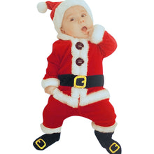 Load image into Gallery viewer, Complete Santa Claus Baby Costume