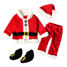 Load image into Gallery viewer, Complete Santa Claus Baby Costume