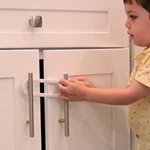 Child Safety Sliding Cabinet Locks 