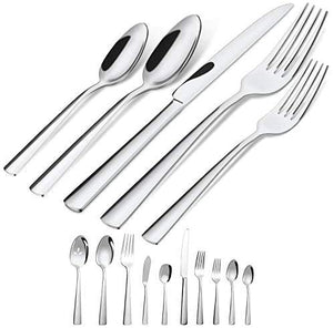45-Piece Silverware Flatware Cutlery Set 