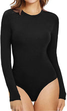 Load image into Gallery viewer, Women Crew Neck Long Sleeve Bodysuit
