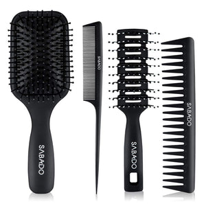 4Pcs Hair Brush Set