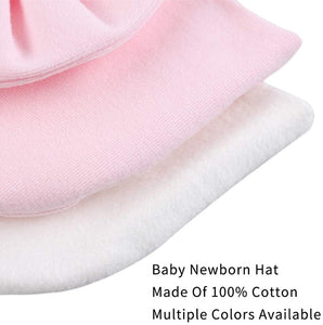 Newborn Baby Girl Hat Cotton 