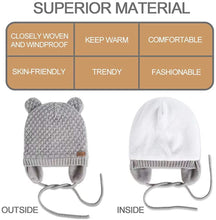 Load image into Gallery viewer, Winter Beanie Hat for Baby Kids
