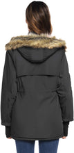 Load image into Gallery viewer, Womens Hooded Fleece Line Coats
