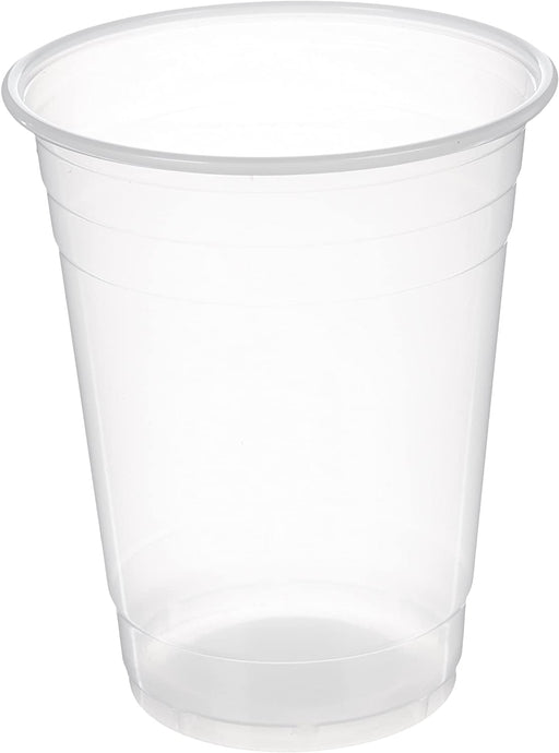 Plastic Cups, Translucent, 16 Ounce, Pack of 100