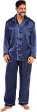 Load image into Gallery viewer, Men Button Down Satin Pajama Set
