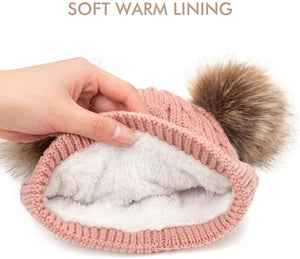 Toddler Winter Hat Scarf Set 
