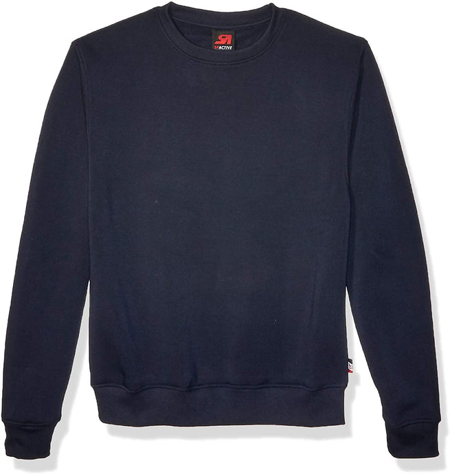 Men Active Basic Crew Neck Sweatshirt