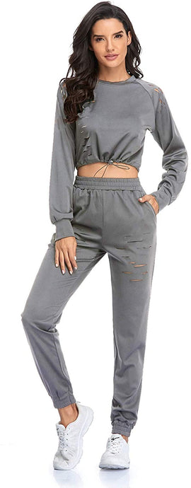 Sweatsuits for Women Set Long Sleeve 