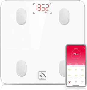 Bluetooth Body Fat Scale, Smart Wireless