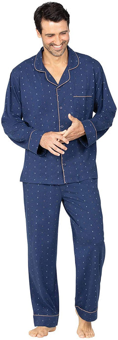 Classic Men Pajamas Cotton
