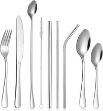 Load image into Gallery viewer, Silverware Set 36-Piece Stainless Steel 
