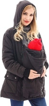 Load image into Gallery viewer, Maternity Babywearing Pregnancy Jacket 
