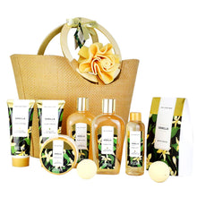 Load image into Gallery viewer, Vanilla Bath and Body Gift Basket
