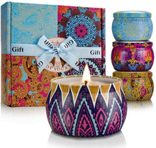 Load image into Gallery viewer, Natural Soy Wax Travel Tin Candles
